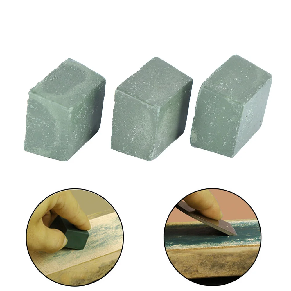 

Green Bar Polishing Wax Compound Engraving Accessories Leather Strop Sharpening