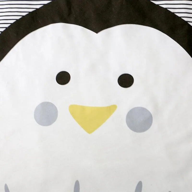 MOTOHOOD Cartoon Penguin Animal Baby Infant Creeping Mat Cotton Blend Play Mat Blanket Play Game Mat Room Decoration 95cm  (4)