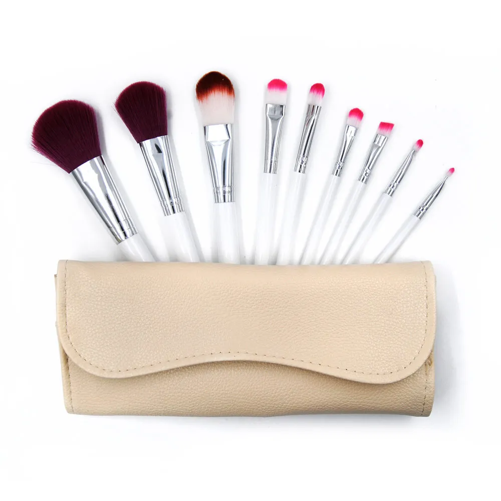 

9pcs/Set Beauty Makeup Brushes Set Cosmetic Foundation Powder Blush Maquiagem Eye Shadow Lip Blend Make Up Brush Tool Kit