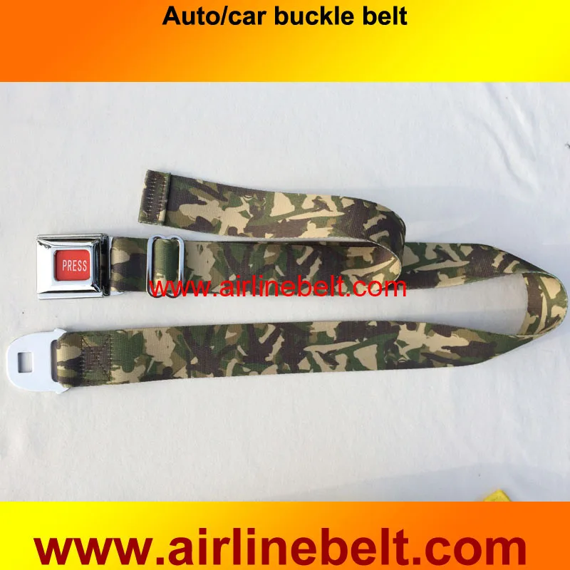 Removable and Interchangeable automobile car safety seat belt buckle