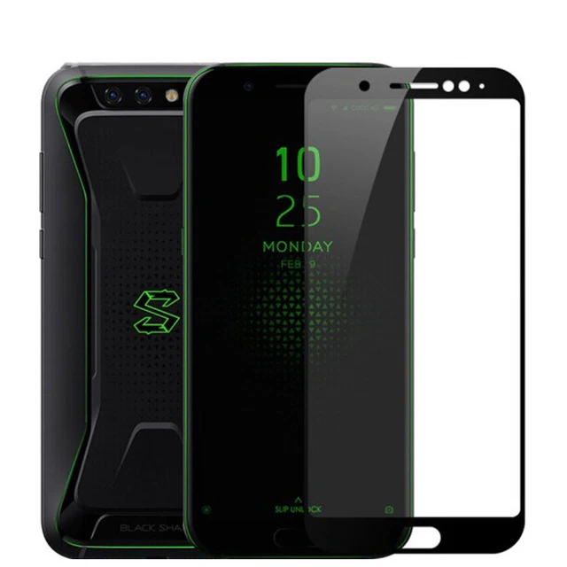 3D закаленное стекло для Xiaomi Black Shark полное покрытие 9H защитная пленка Взрывозащищенная защита экрана