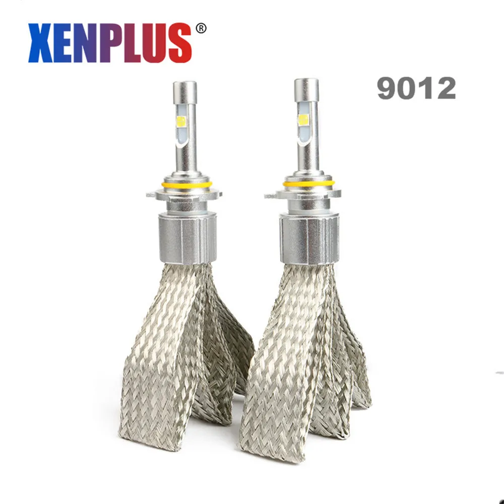 Xenplus H7 Автомобильные фары Cree XHP50 чип D2S H1 H3 H11 9005 HB3 HB4 H27 9006 H4 Hi Lo луч Светодиодная лампа для автоматического R5 9600LM 80 W 12 V