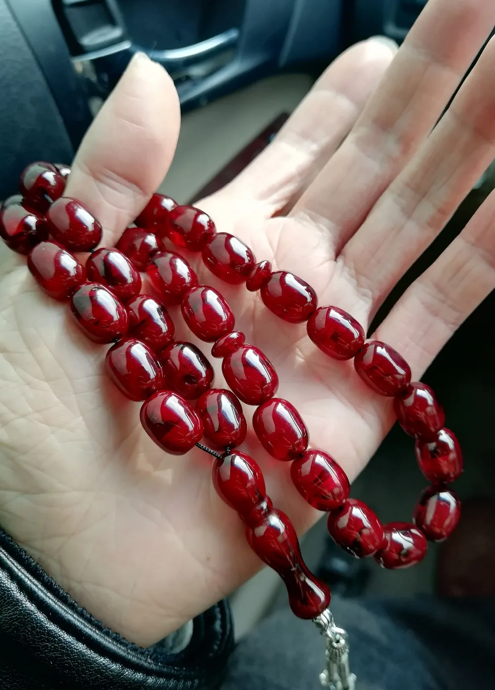 Исламский янтарный цвет Молитвенные Четки из бусин Tasbih Бог misbaha taspeeh sibha masbaha tesbih мусульманский подарок subha misbaha