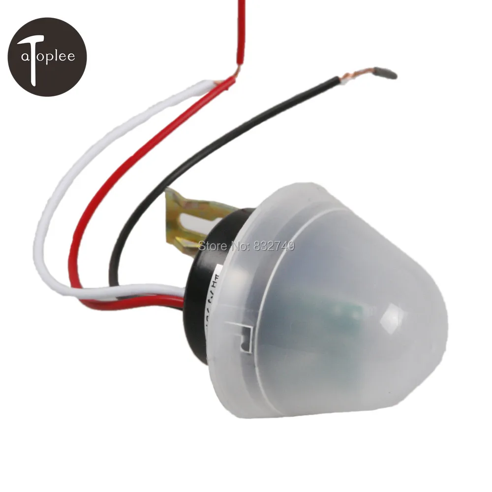DC/AC 12V 10A Photo Control Sensor On Off Light Adjustable Sensitive