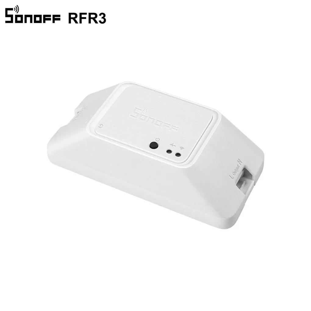 Online Interruptor Wifi SONOFF RFR3 Control remoto ventiladores electrodomésticos luces lámparas de noche encendido apagado interruptor inalámbrico inteligente