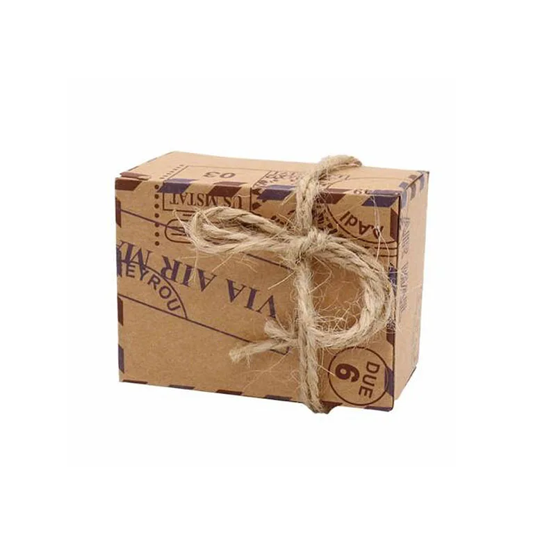 50 шт., дизайн, свадебная винтажная коробка для конфет, упаковка для шоколада, Подарочная коробка, свадебные сувениры и подарки, вечерние сумки