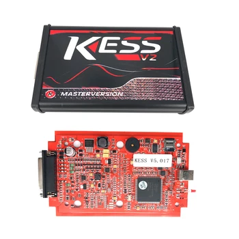 

2018hot sale V5.017 Newest KESS OBD2 Manager Tuning Kit No Token Limit Master FW Version red board
