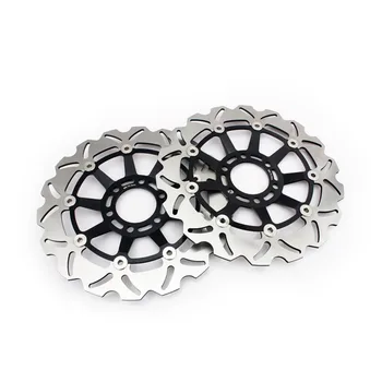 

BIKINGBOY Front Pair Brake Discs Rotors for HYOSUNG GT250 GT250R 06 07 08 09 10 12 GT 650 S R X 04 05 2006-2012 GT 250 R Disks