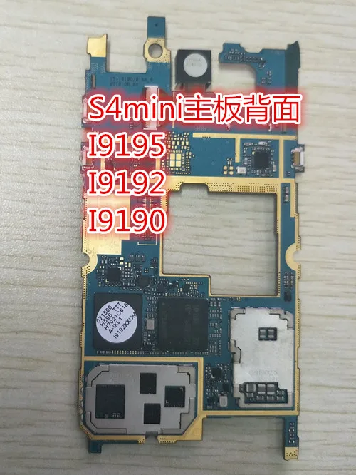 

Tested Unlocked With Chips Mainboard PCB For Samsung Galaxy S4 mini i9195 3G LTE Motherboard Flex Cable Logic Boards