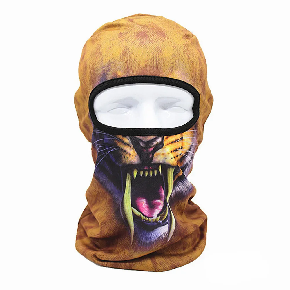

3D Animal Full Face Mask Outdoor Ski Masks Balaclava Bike Cyling Beanies Winter Wind Stopper Face Hats Maker Dec28