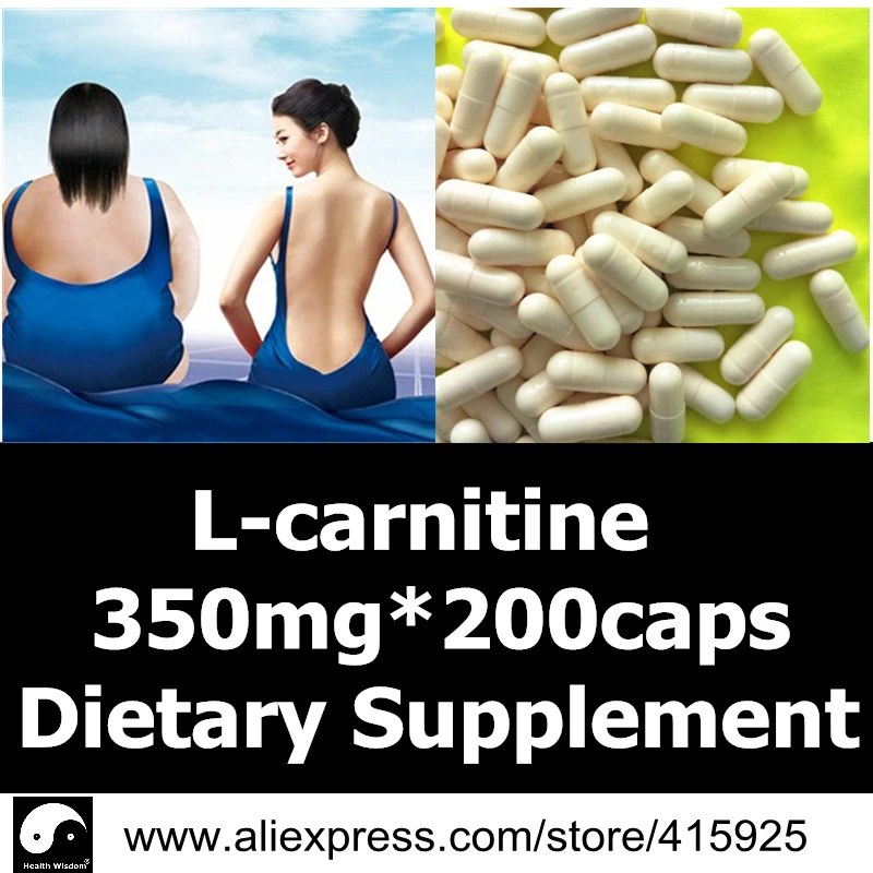 

L-carnitine Powder Capsules Dietary Supplement Slimming Weight Loss Products Fitness Nutrition