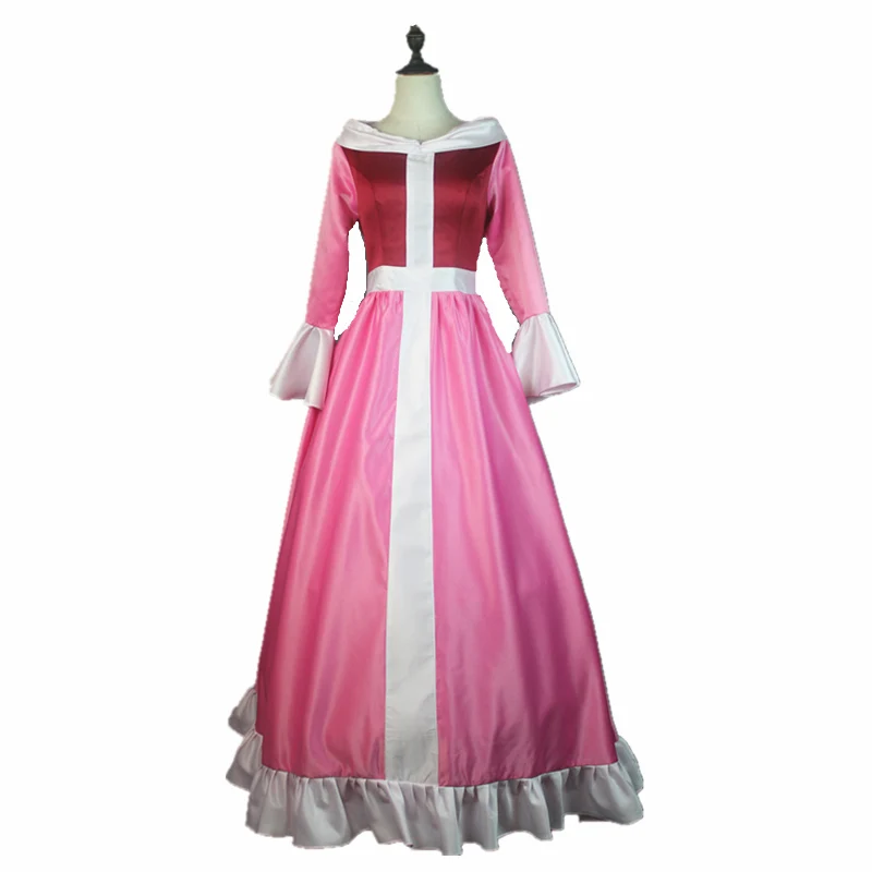 美女と野獣ベルコスプレ衣装 Belle ピンクドレス赤マント雪成長プリンセスハロウィンコスチュームの女性のワンピース Game Costumes Aliexpress