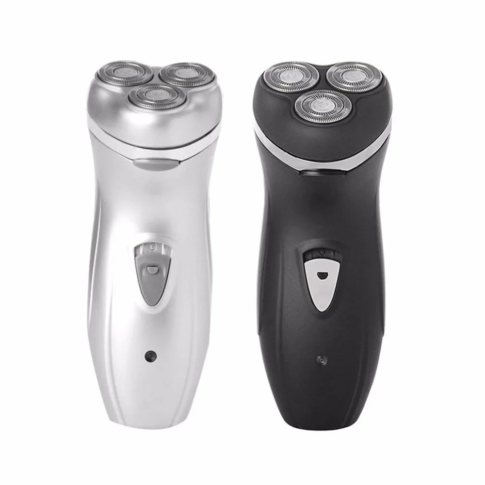 

Rotating 3 Blades Electric Shaver Rechargeable Automatic Grinding Men Razor With Charging Indicator Barbeador Shaving Machine