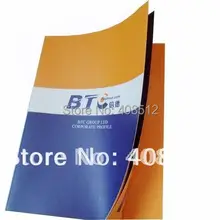 A4 Размер 8 страниц нестандартной конструкции полный каталог цветов печати