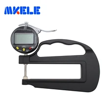 0-10 мм 0,001 мм цифровой толщиномер бумажный Кожаный Резиновый микрон Depth120
