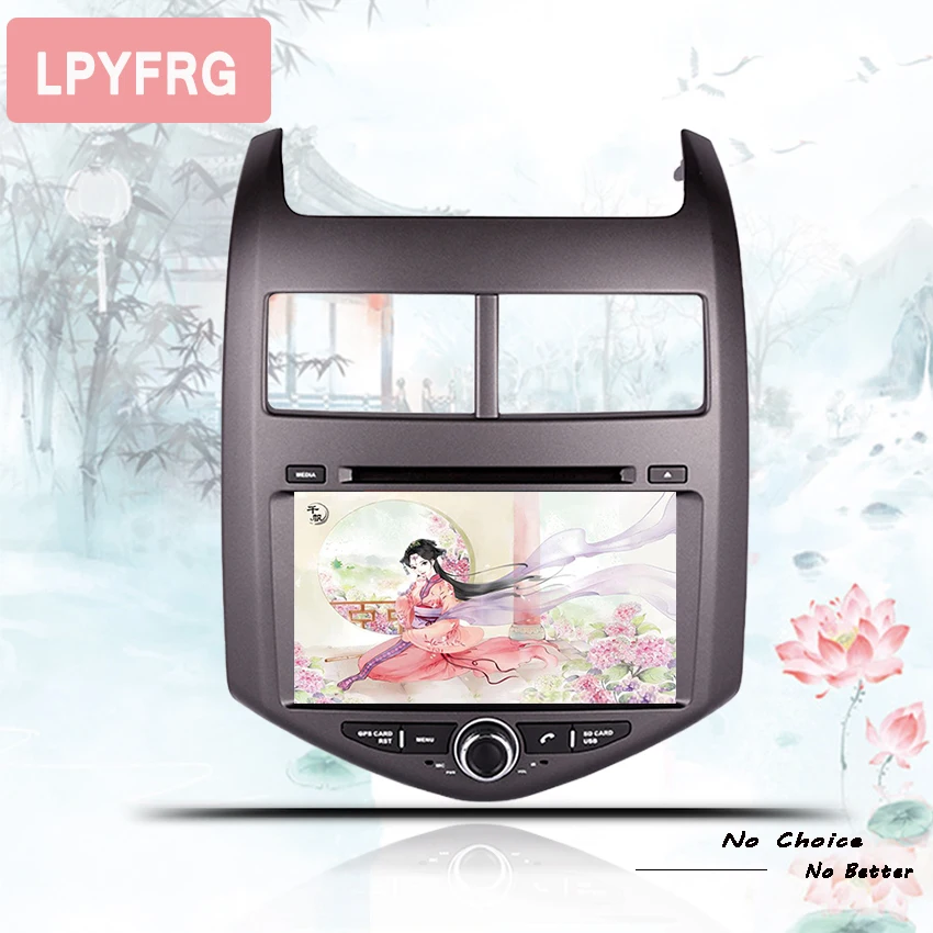 Cheap 8 inch screen Android 9.0 Car GPS Navigation Car DVD Player For Chevrolet Chevy Aveo 2011 2012 2013 -2018 stereo unit multimedia 3