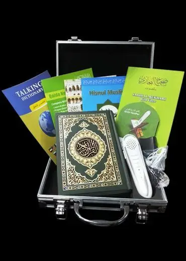 Рамадан best подарок цифровой Коран Reader Коран Динамик и плеер Арабский Английский, Испанский Французский, Урду и т. д. Слово за словом Функция