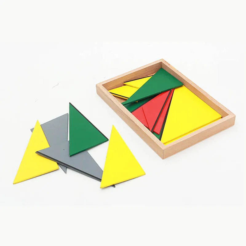 Montessori Tutorial Boxes Children Triangle 2