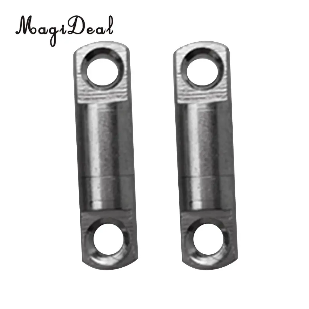 MagiDeal 2 Pieces Scuba Diving Finger Reel Line 360 Degree Rotatable Double Swivels Snorkeling for Kayak Boating Fishing Access