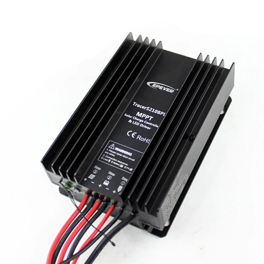 

EPSOLAR Tracer5210BPL 20A 12V 24V MPPT Solar charge controller with Timer IP67 LED Driver programmed app EPEVER