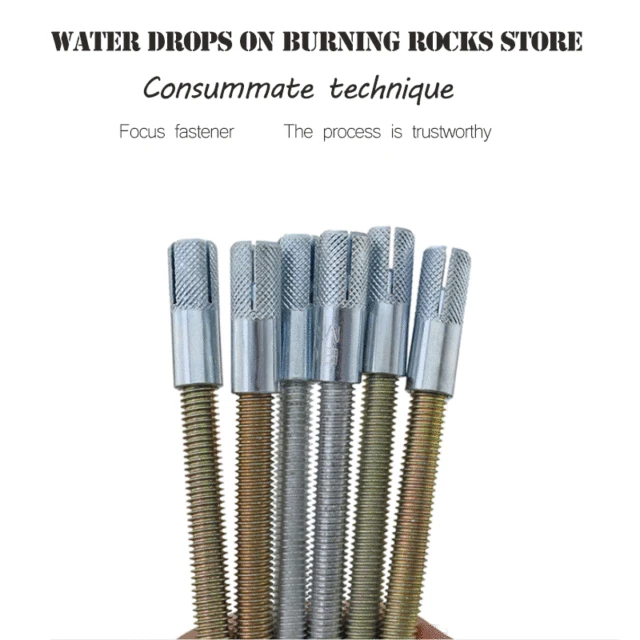 Expansion screw Partition screws M6 M8 M10 M12 zinc stealth partition