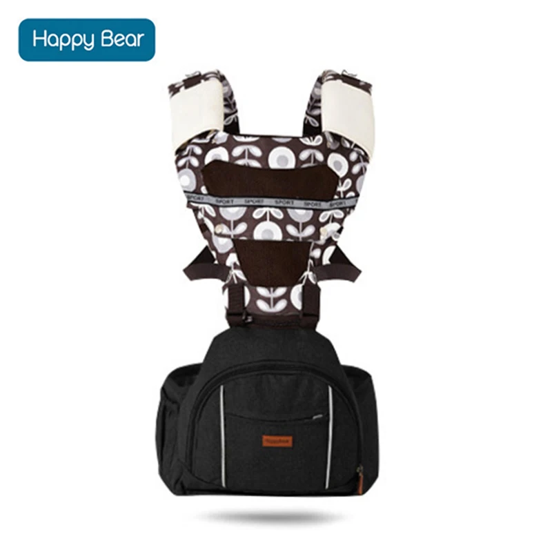 

HappyBear Breathable Baby Carrier High Capacity Infant Comfortable Sling Backpack Pouch Wrap Baby Kangaroo New For 0-30Months