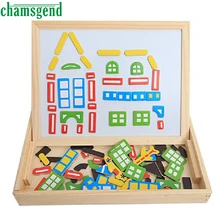 Многофункциональный Письменный доска для рисования магнитная головоломка двойной мольберт игрушки подарок леверт челнока Z0411