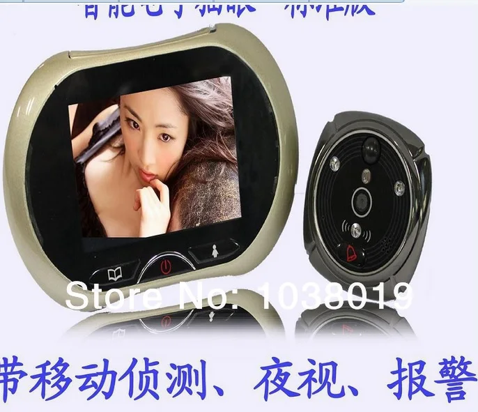 

Doorbell,Door view,peephole viewer,Smart peephole viewer with motion detecting,night vision, photo shooting and video recording