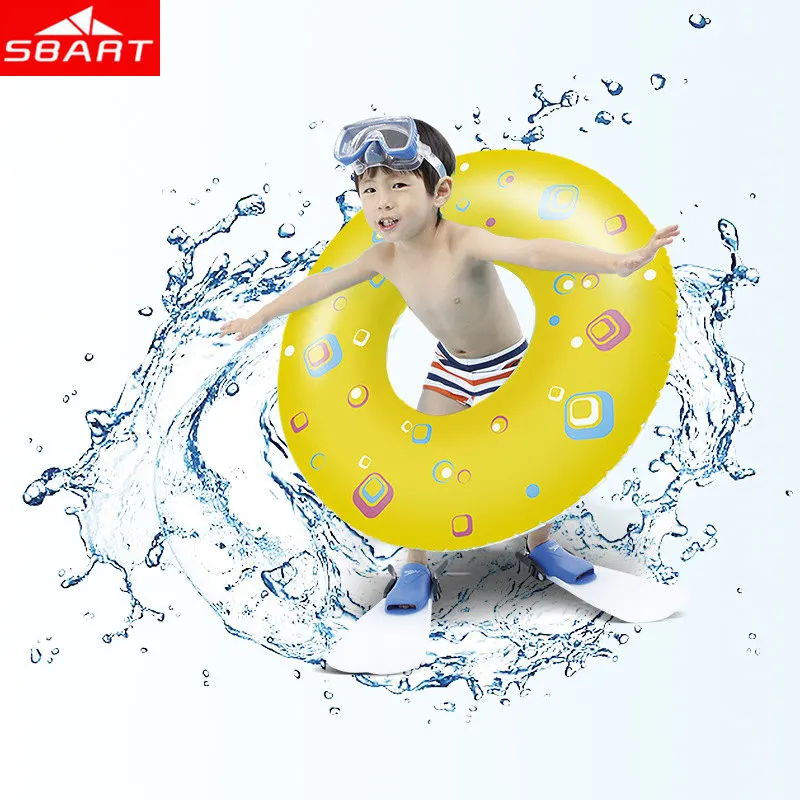 

SBART Children Swimming Rings 0.28MM PVC Thickening Water Sports Swimming Rings Armpit Mouth Inflate The Hydrosphere Swim Ring