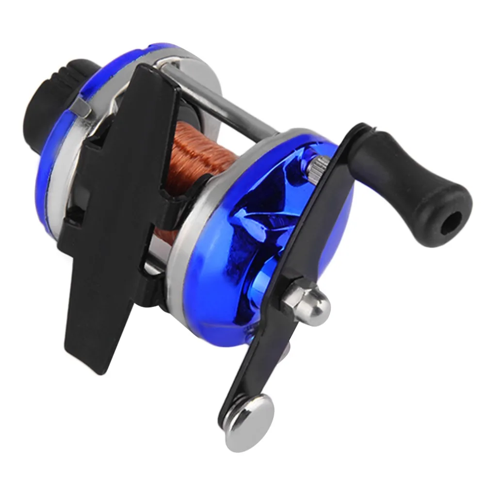 

Wholesale Right Handed Trolling Fishing Reel Round Saltwater Baitcasting Fishing Reel Fishing Wheel 2 Colors
