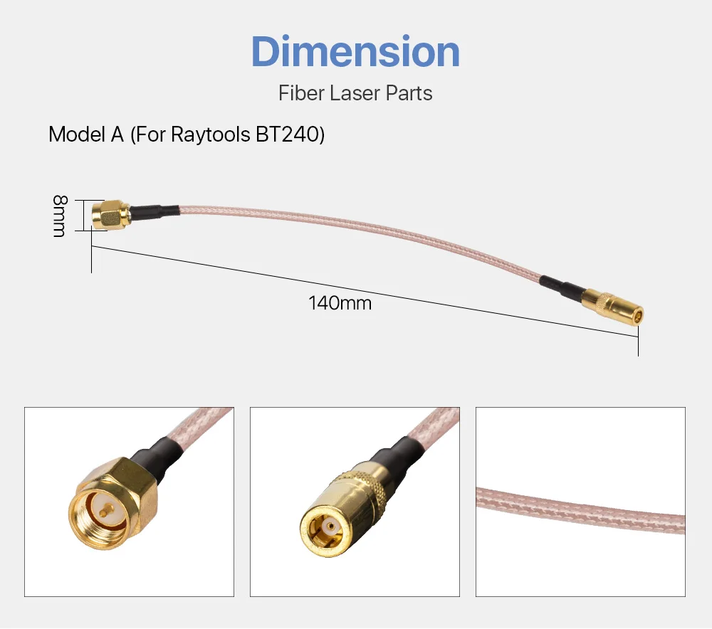 Сенсор кабель провода для Lasermech Precitec Han's WSX оптического волокна лазерной сварки резки головки машины