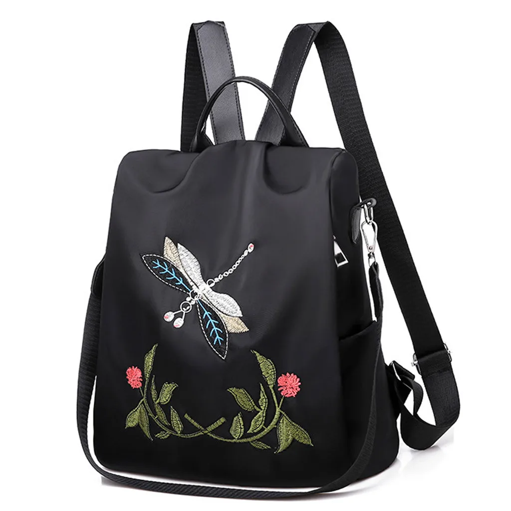 Mochila Feminina, женский рюкзак, водонепроницаемая нейлоновая сумка, противоугонные рюкзаки, вместительные сумки, bolsa feminina G