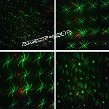 Мини-проектор Красный и Зеленый диско-светильник для диджея, Рождественский, вечерние, лазерный светильник ing Show со штативом, штепсельная вилка европейского и американского стандарта