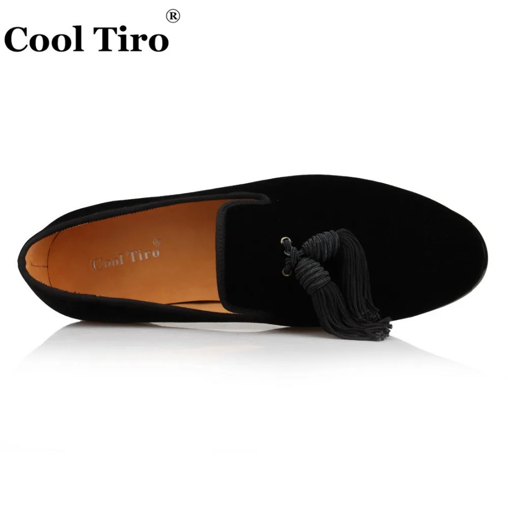 Tassel Men Loafers black velvet (11)