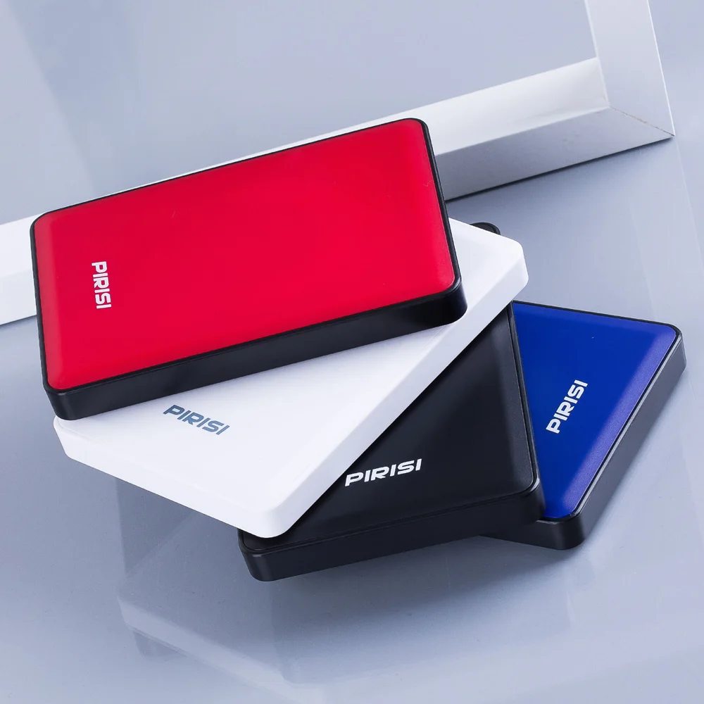 4 Color Original PIRISI 2.5'' External Hard Drive USB3.0 HDD Portable External HD Hard Disk for PC Mac Desktop Laptop Server