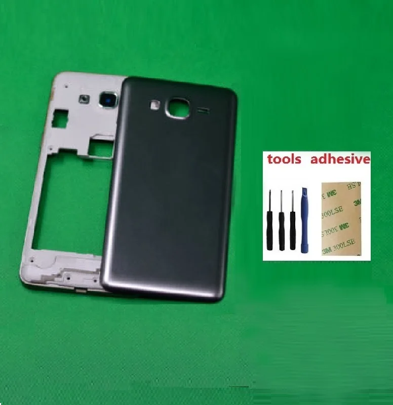 Для Samsung Galaxy Grand Prime SM G531H G531H/DS Корпус Передняя рамка корпуса + крышка аккумулятора