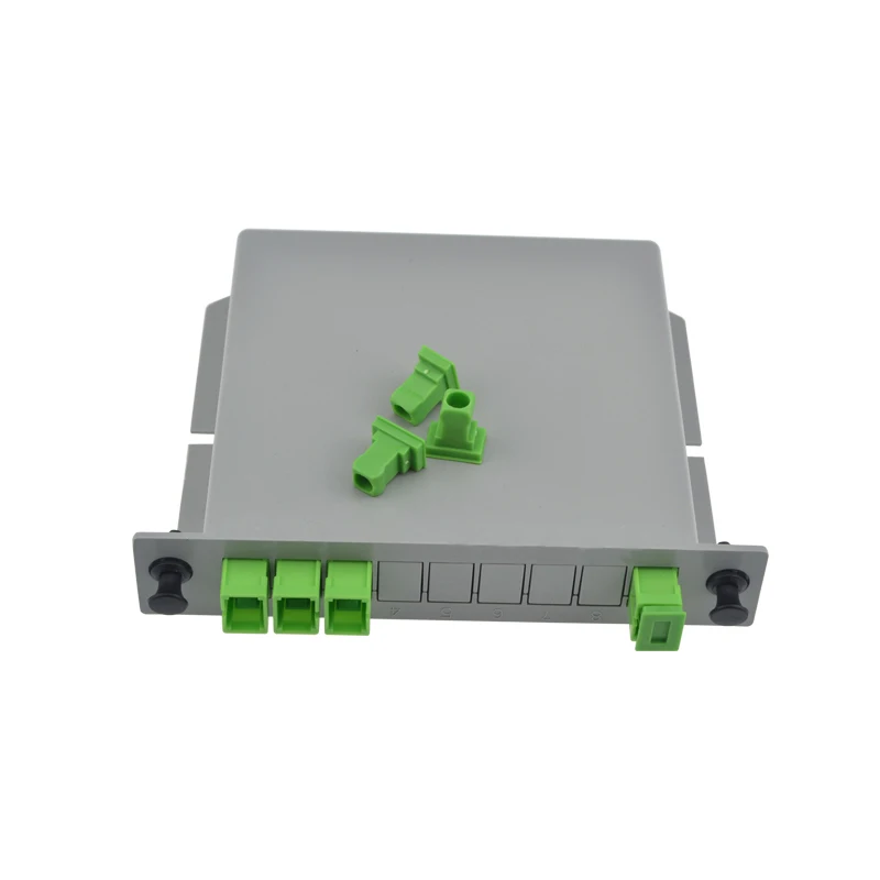 

SC APC PLC 1X3 splitter Fiber Optical Box FTTH PLC Splitter box with SC 1X3 Planar waveguide type Optical splitter Free shipping