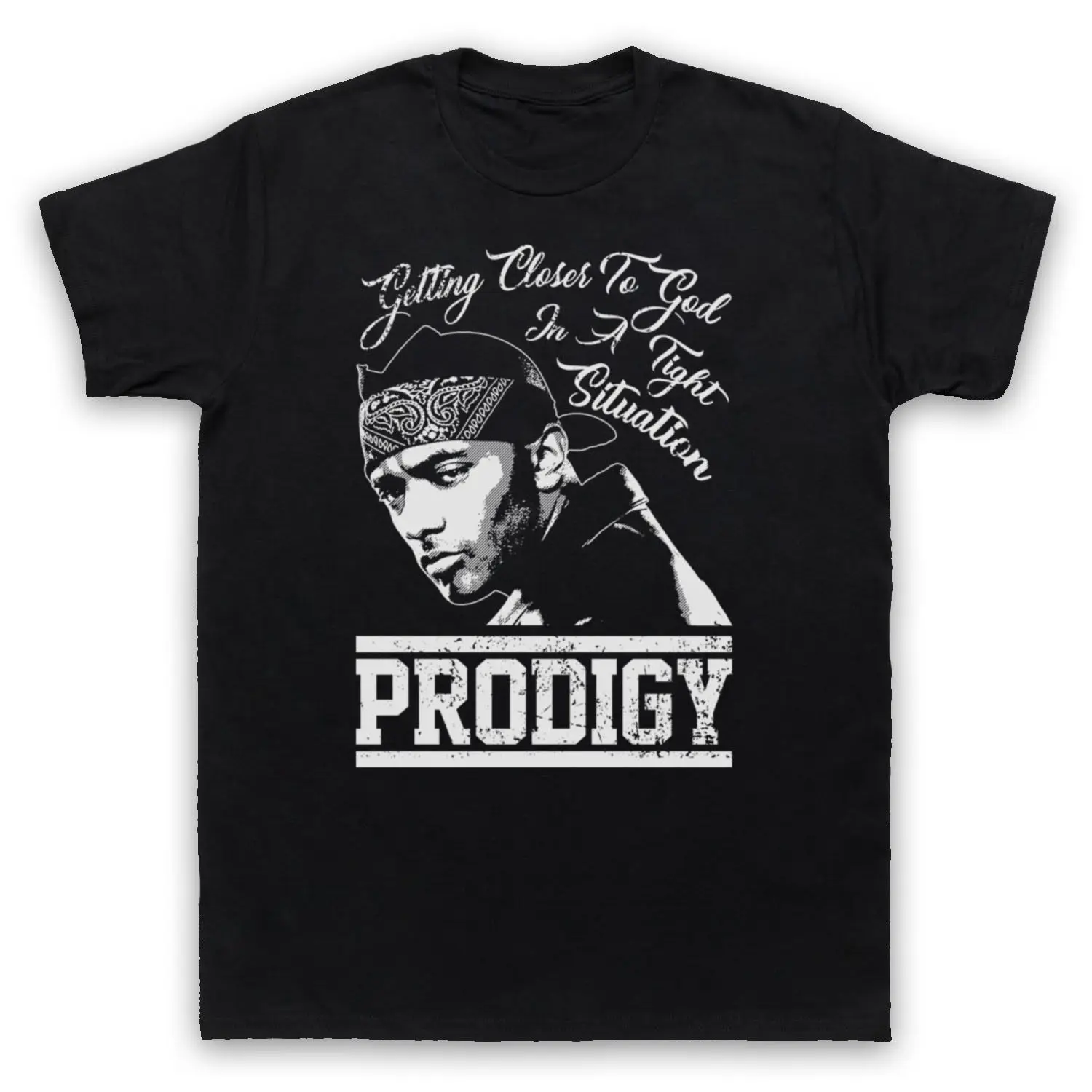 MOBB DEEP PRODIGY Shock ONES PART II Мужская футболка для взрослых с коротким рукавом трендовая