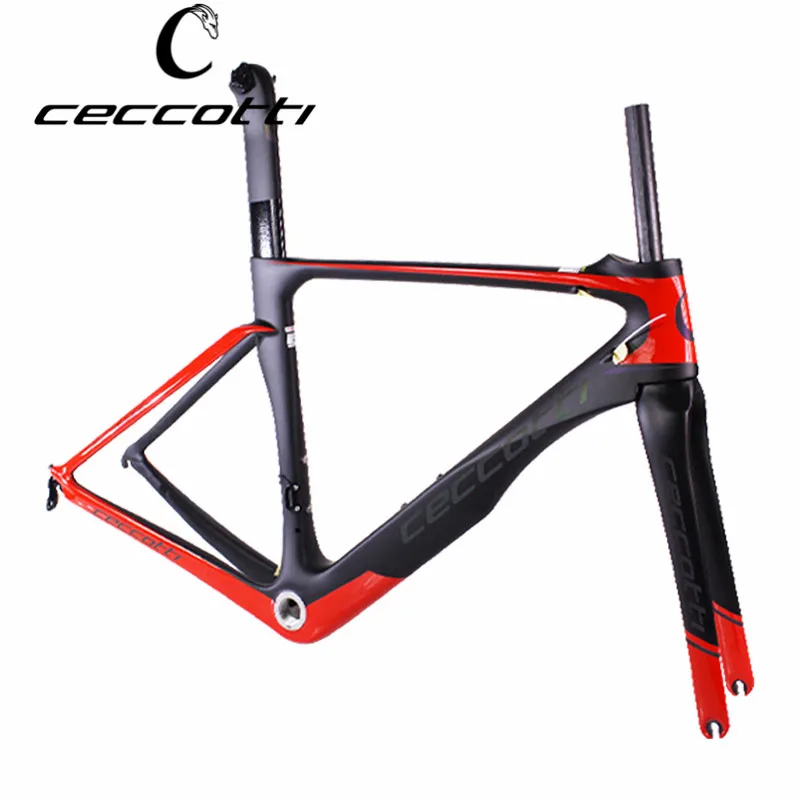 Дизайн шоссейная рама Ceccotti углеродный шоссейный велосипед рама Хамелеон цвета UD T800 углерода вилка для велосипеда из углеродистой стали комплект