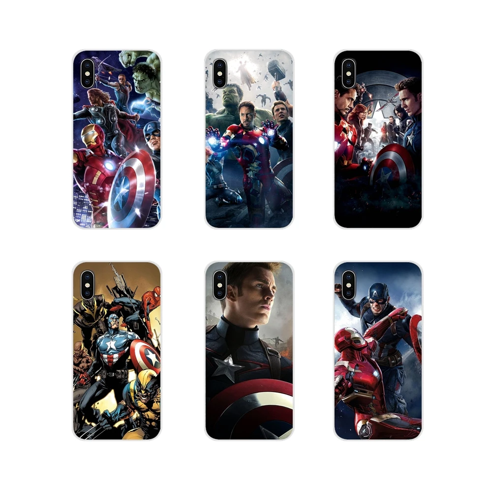 

Accessories Phone Bag Case For HTC One U11 U12 X9 M7 M8 A9 M9 M10 E9 Plus Desire 630 530 626 628 816 820 830 avengers Super Hero