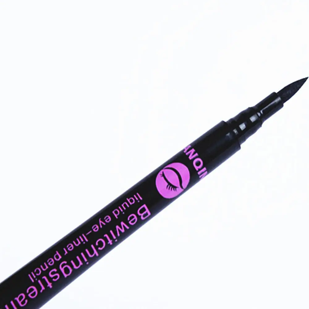 Yanqina долговечная Водонепроницаемая жидкая Черная Подводка для глаз карандаш для женщин модная подводка для глаз ручка