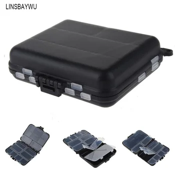 

Portable Waterproof Fishing Lure Tackle Hook Bait Storage Box Case With 26 Compartments fast delivery