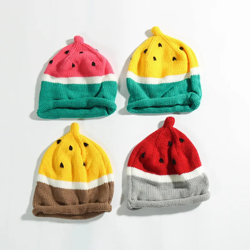 Мода, любовь, сердце шаблон детские шапки осень зимний теплый вязанный Детские шапки для девочек и мальчиков от 0 до 4 лет