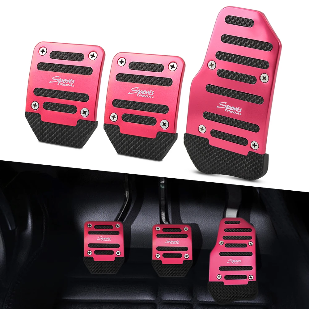 

Car styling accelerator Brake Pedal Cover case For Ford Focus Fusion Escort Kuga Ecosport Fiesta Falcon Mondeo