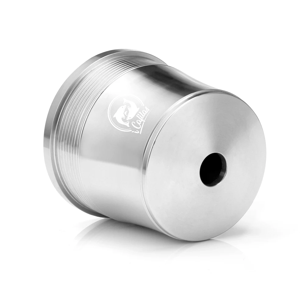 ICalifas Refillable Coffee Filter For illy Coffee Machine Cafe Capsules Cup Metal Stainless Steel Reusable Coffee Baskets