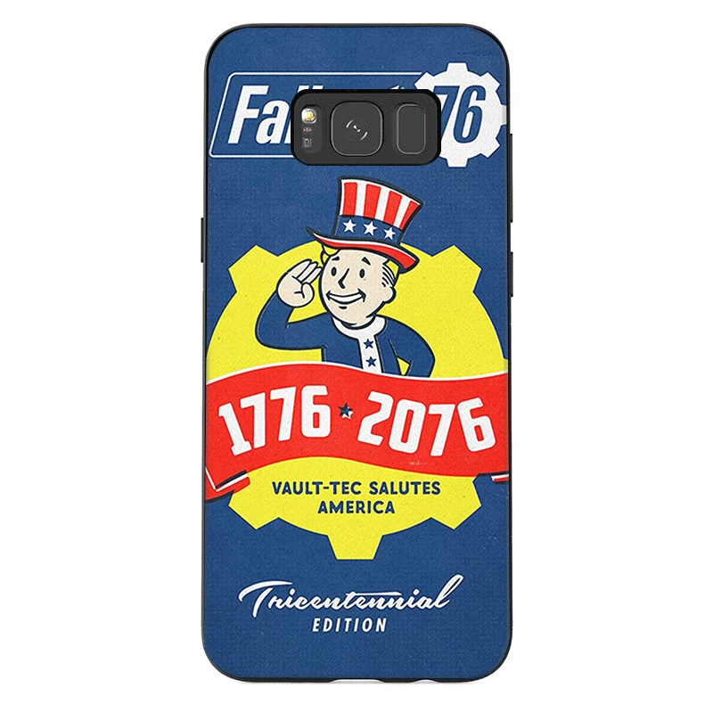 Силиконовый чехол Fallout 76 для Samsung Galaxy A3 A5 A6 A7 A8 A9 A10 A20 A30 A40 A50 A70 M10 M20 M30 M40 J6