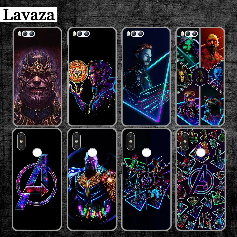 

Lavaza Marvel Superheroes The Avengers Custom Hard Case for Xiaomi MI 5 5S 6 8 9 SE Lite F1 A1 A2 5X 6X Mix 2S MAX 3