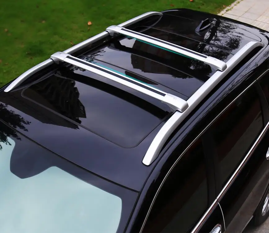

JIOYNG Aluminium alloy Car Roof Rack Baggage Luggage Bars Fits For 14-18 JEEP Cherokee 2014 2015 2016 2017 2018 Fast By EMS
