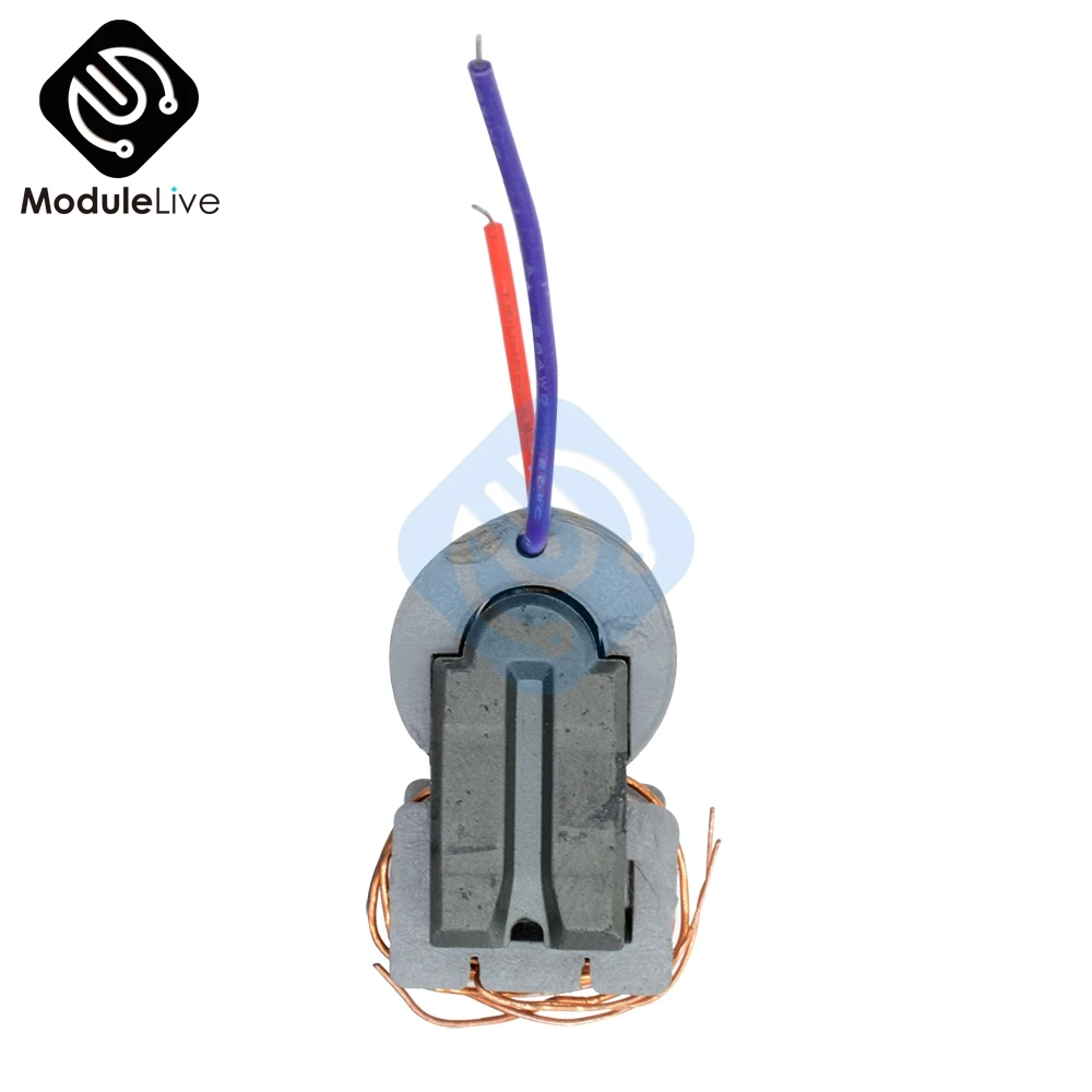 15KV DIY Набор высоковольтный генератор повышающий инвертор дуговая Зажигалка модуль катушки зажигания трансформатор электронные части набор 3,7 в