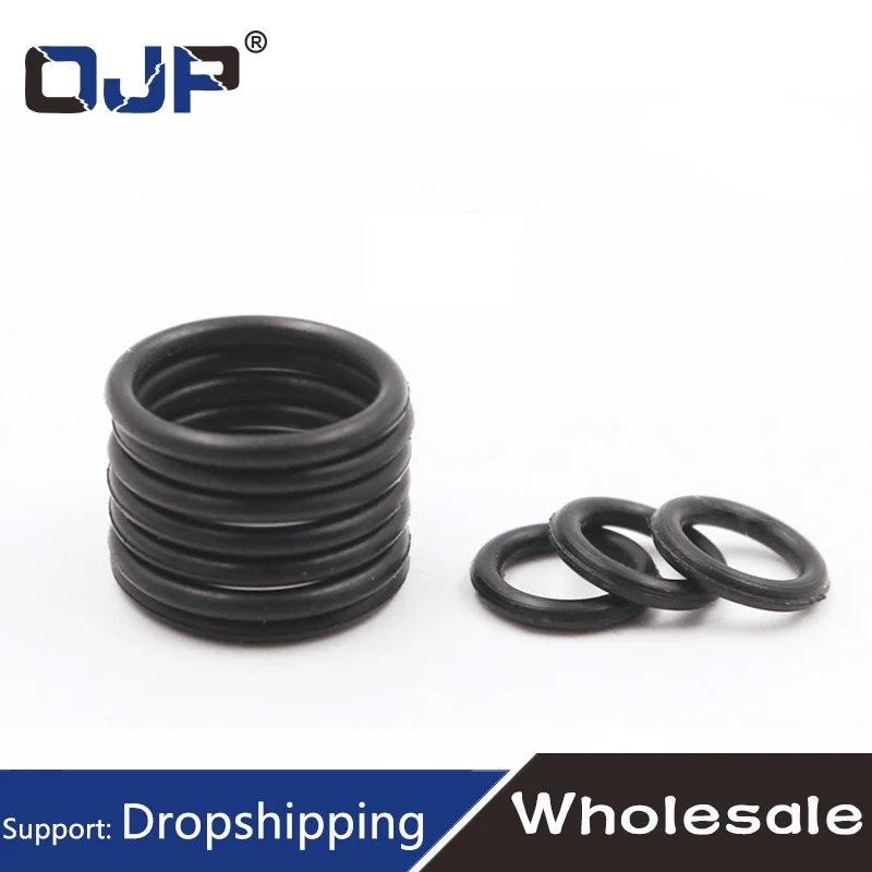 50PC/lot Rubber Ring NBR Sealing O Ring CS1.9mm OD5/5.5/6/6.5/7/8/8.5/9/10/10.5/11/11.5/12/13mm O-Ring Seal Gasket Oil Washer